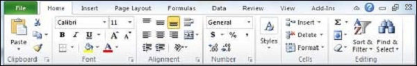 Excel Ribbon